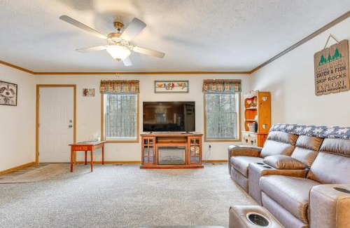 Brant Lake House | Less Than 1 Mi to Beach Peaceful Brant Lake Home!