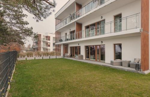 Gaski Apartment | LET'S SEA - 2 Bedroom - Premium Baltic Apartment with Front Sea View Garden and SPA access