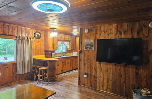 Lewiston Cabin | Lewiston Cabin close to town with views of East Twin Lake