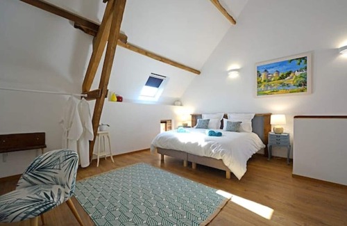Saint-Aubin-Fosse-Louvain House | L’HIRONDELLE - Luxury Barn renovation on the Normandy/Loire border for couples