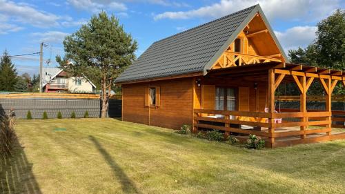 Płaska House | Liliowy Domek