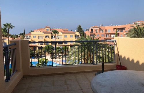 Paphos Apartment | Limnaria Gardens - 1 bedroom, sunny apartment with stunning pool views