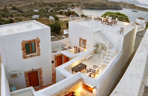 Lindos Villa | Lindos Centre - Villa for 10 guests - Roof Terrace