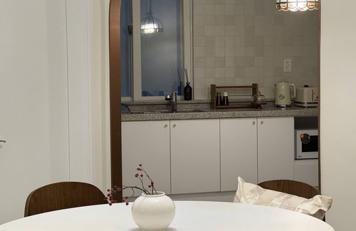 Sinsu-dong Apartment | Literally 1 minute to the subway. Perfect for a family of 5.