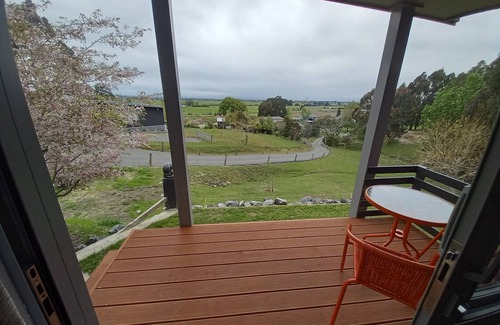 Feilding Cabin | Little Forest Cabins with an awesome outlook. No. 3