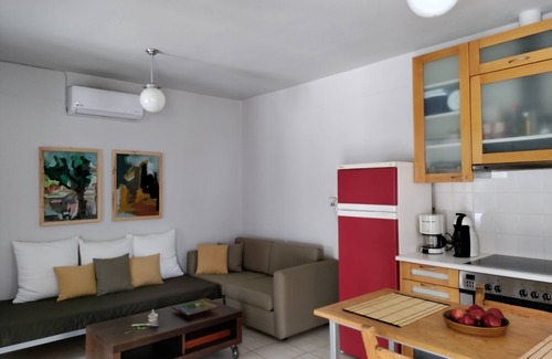 Neapoli Apartment | Little Penthouse with Open Terrace, mountain view, close to nature