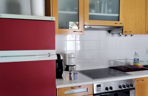 Neapoli Apartment | Little Penthouse with Open Terrace, mountain view, close to nature
