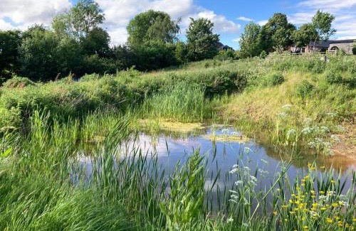 Overton-on-dee House | Little Pentre Barn with cozy logburner