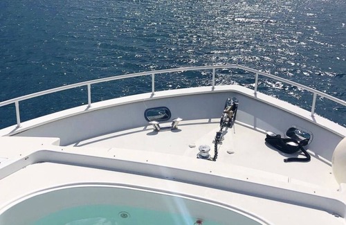Great Cruz Bay Boat Rental | Live the ‘Suite Life’ - All Inclusive Vacation 92 ft/3000sq ft Luxury Yacht