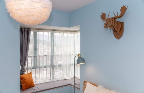 Xiangzhou District Apartment | Locals Boutique Apartment Huafa Plaza 31