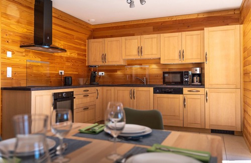 Brazey-en-Morvan Ski Chalet | Lodge Erable SPA Panoramic sauna view of the Morvan mountains peaceful setting