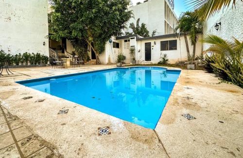 Colonia Campestre Apartment | Loft Amatista- Piscina - Excelente zona de Merida