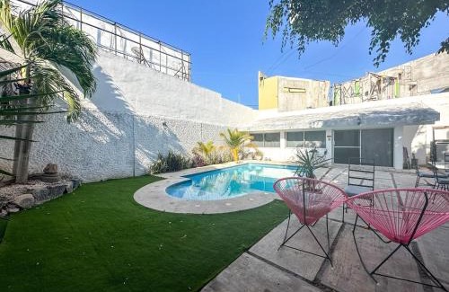 Colonia Campestre Apartment | Loft Amatista- Piscina - Excelente zona de Merida
