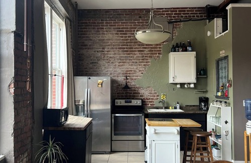 Sylva Apartment | Loft Apartment Historic Downtown Main Street Sylva