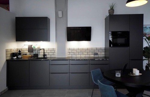 Boswil Apartment | Loft apartment in industrial design, 43 m², high-quality furnishings, close to the train station