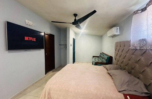 Ciudad Victoria Apartment | Loft Céntrico Smart Tv65", Acceso por Clave, Agua Caliente y A/c,