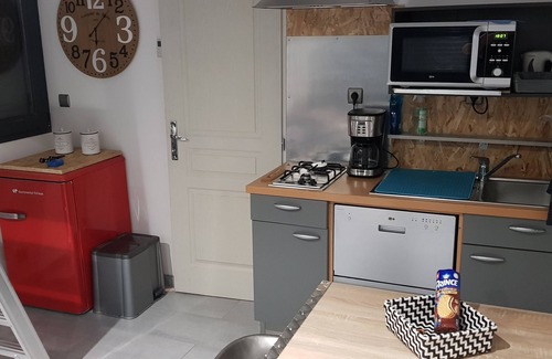 Sainte-Croix-Grand-Tonne Apartment | Loft cozy axis Caen Bayeux Courseulles sur Mer