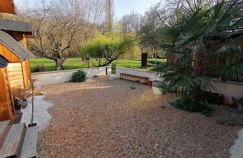 Saint-Hilarion House | Loft de 60m² en RDC de Moulin Du18eme Avec Parc . Entrée Indépendante