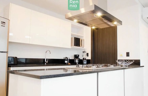 Zapopan Apartment | LOFT de Lujo - 2Hab, A/C, Sofa Cama - 2cajones privnn