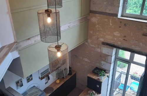 Le Grand-Pressigny Apartment | Loft in heart of thriving Loire Valley village. Walking & cycling from doorstep
