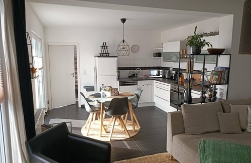 Wolfenbuettel Apartment | "Loft" in Wolfenbüttel - apartment/flat, bathroom, WC, terrace
