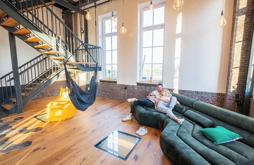 Tecklenburg Apartment | Loft - Pumpensaal vacation apartment Pumpensaal Loft in the old Tecklenburg waterworks