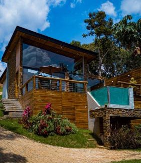 Sao Sebastiao das Aguas Claras Ski Chalet | Lofts da Mata - Loft Embaúba