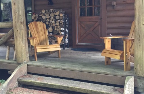 Lakeville Cabin | Log Cabin On Quiet Wilderness Lake In Downeast Lakes Region Of Maine