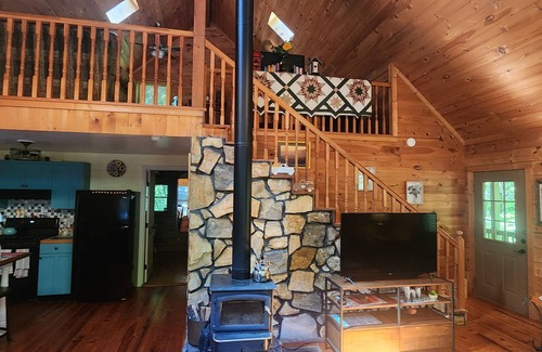 Tarheel Cabin | Log Cabin - Secluded 5 Acres - 5 min to Historic Downtown Murphy