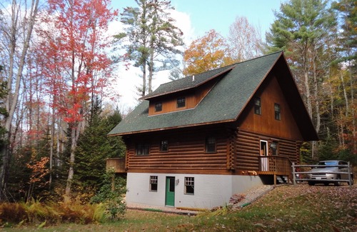 Woodsville Cabin | Log Home in Forest Setting, with Lake Privileges @ Mountain Lakes Community