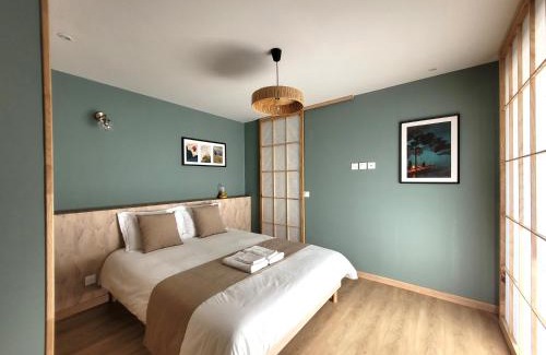 La Combe-de-Lancey Apartment | Logement avec jacuzzi et sauna en terrasse, belle vue panoramique