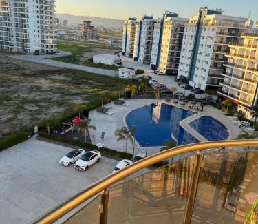 Aglantzia Apartment | Long Beach'de Stüdyo Daire