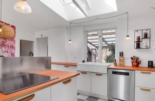 Diernaes House | Look forward to a relaxing time together in this beautifully located vacation home!