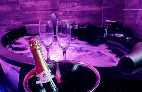 Chateau-Landon Apartment | Love Room Le Chalet/Jacuzzi/Sauna