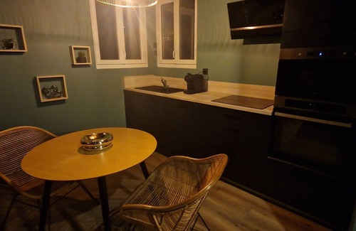 Le Coudray Bed & Breakfast | Love room 🥰 with steam room, sauna, whirlpool bath, sensory shower in your room