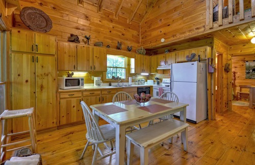 Blue Ridge Cabin | Loved by all-Incredible Views-Hot Tub-Pet Friendly-Close to Blue Ridge-Fireplace