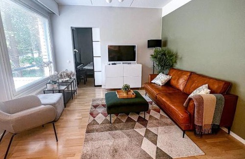 Tampere Apartment | Lovely 1-bedroom apartment with patio and sauna