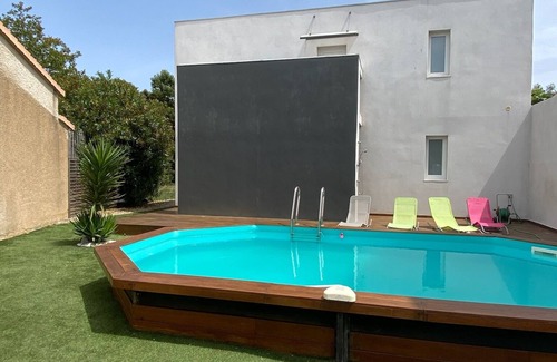 Venzolasca Apartment | Lovely 1st floor apartment in recent house - 5' walk to the beach