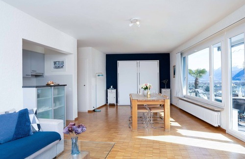 Ascona Apartment | Lovely apartment for 4 people with WIFI, TV, balcony, pets allowed and parking