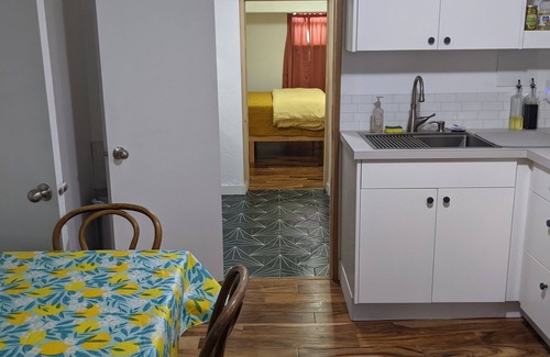 Nampa Apartment | Lovely basement apartment with covered outdoor patio.