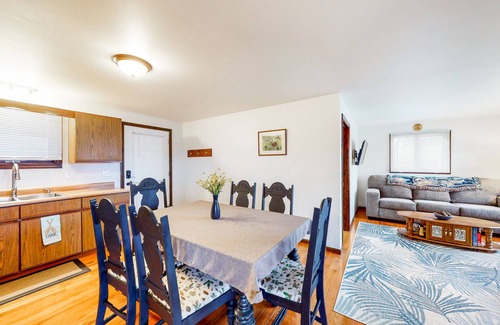 Weeks Mills House | Lovely dog-friendly lakefront abode with firepit, swimming dock, and fast WiFi