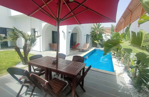 Yasmine Villa | Lovely house with nice pool/very close to the sea
