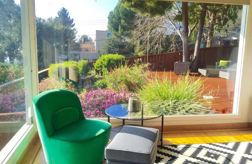 Berkeley Hills House | ★Lovely Mid-Century Modern Gem! ★BAY VIEWS★ HOT TUB★PARKING! ★PETS WELCOME!