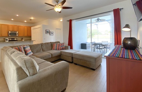 Crescent Lakes House | Lovely modern 4bd POOL and SPA home. Near Disney, parks, restaurants!