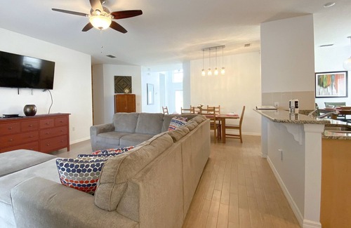 Crescent Lakes House | Lovely modern 4bd POOL and SPA home. Near Disney, parks, restaurants!
