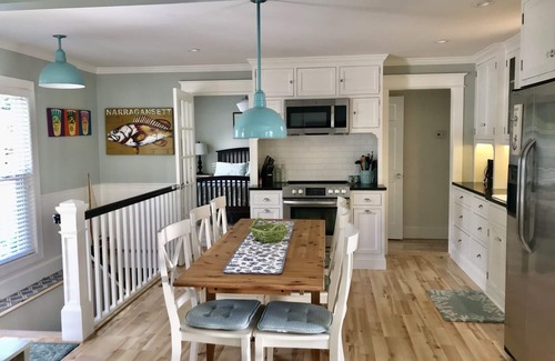 Narragansett Pier House | Lovely Narragansett Pier Vacation Home! Walk to local amenities & beach!