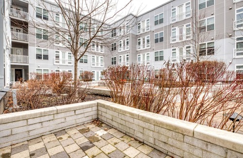 Assembly Square Apartment | Lovely Somerville 2BR w/W/D, Gym & Roof, nr Assembly T, by Blueground