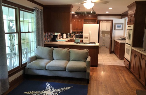 Wicomico Church House | Lovely Waterfront Home - 3BR/2BA w/small private beach + sunroom for extra accom