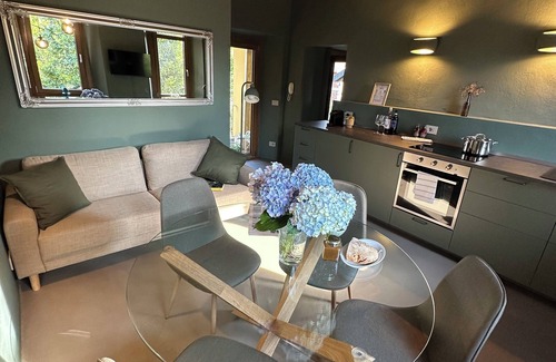 Borgosesia Apartment | LoVi House, App. Olive. Accommodation surrounded by greenery perfect for a family.
