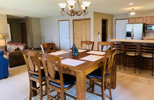 Tomahawk House | Lower unit with 400 ft of frontage and close to town